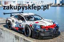 Porsche 911 RSR 1580el Klocki konstrukcyjne kompatybilne z Lego Nowe