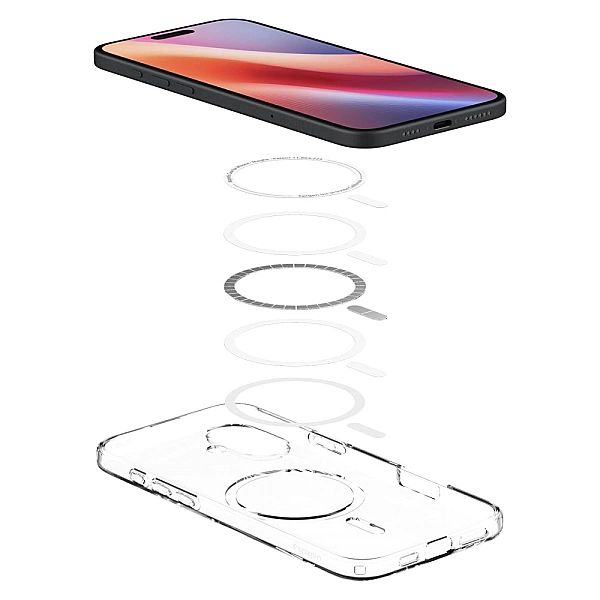 Spigen Liquid Crystal Mag Magsafe Iphone 16 Plus Clear