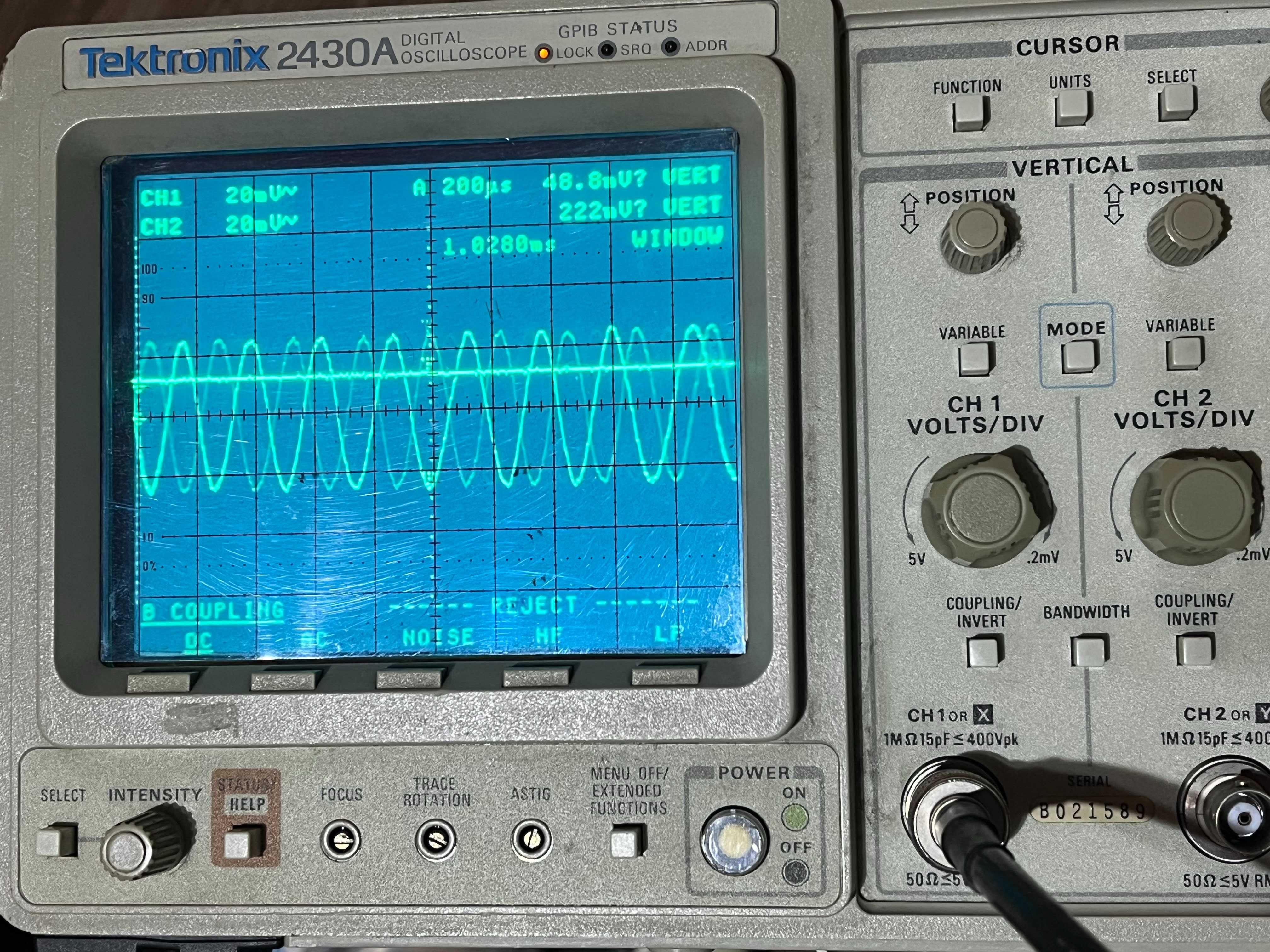 Tektronix R7912, 7612D Transient DIGITIZER