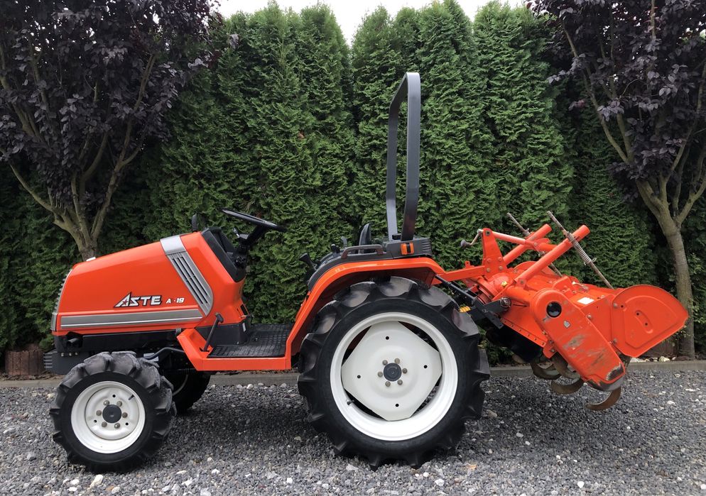 Traktorek 4x4 Kubota Aste A-19 Japoński traktor Ogrodniczy Oryginał !!