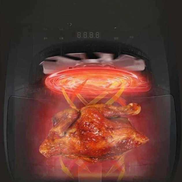 Аерофритюрниця Zepline ZP-111 на 15 л, 3500Вт, аерогриль 3в1