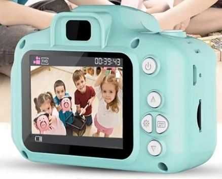Aparat dla dziecka - mini kamera -zielony