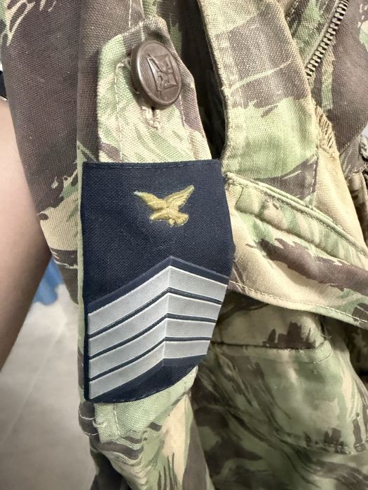 Farda militar de 1972 compela com botas + Manequim