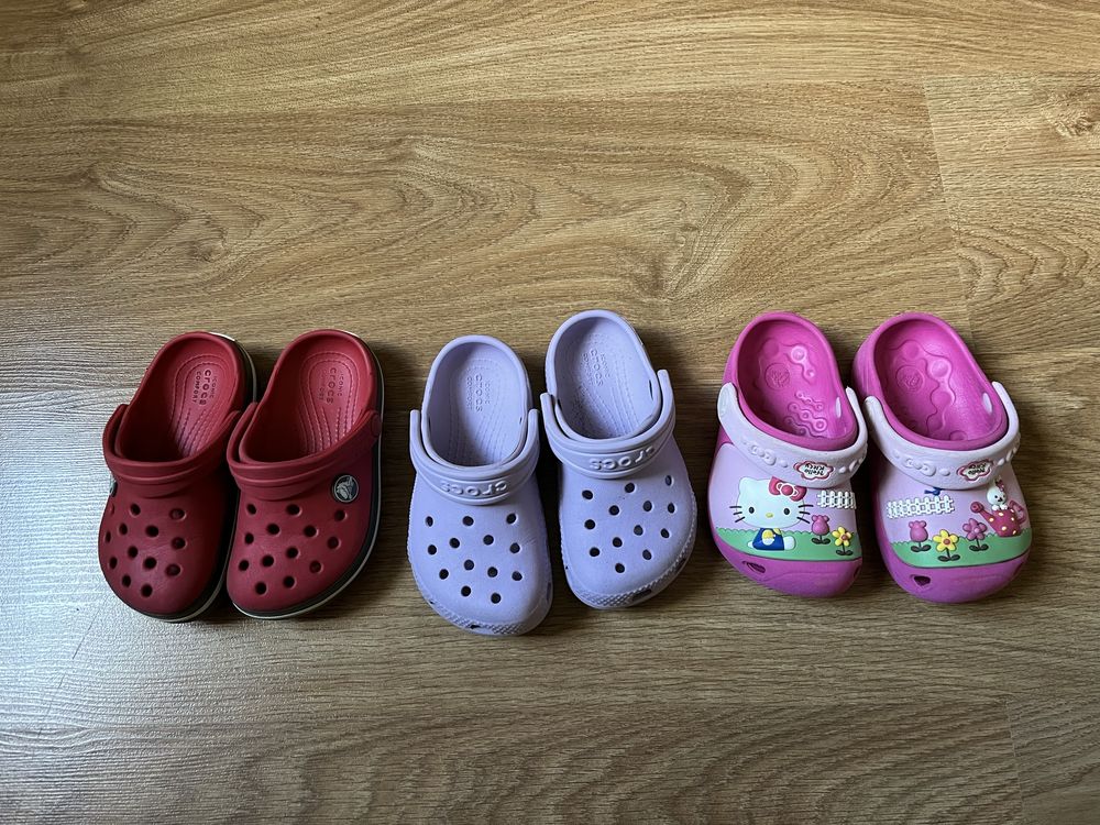 Крокси crocs c 8 наш 25р, стопа 15 см,оригінал