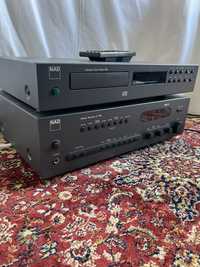 Wzmacniacz stereo nad c740 + cd nad 522 okazja + kable