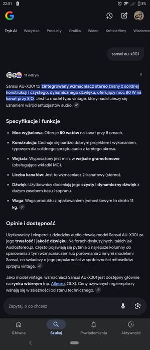 Sansui AU-X301 Bez Zarysowań oraz Dac Hi-Res bluetooth kable melodika