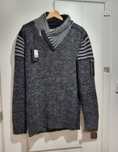 Gruby męski nowy sweter L na XL niespotykany bluza
