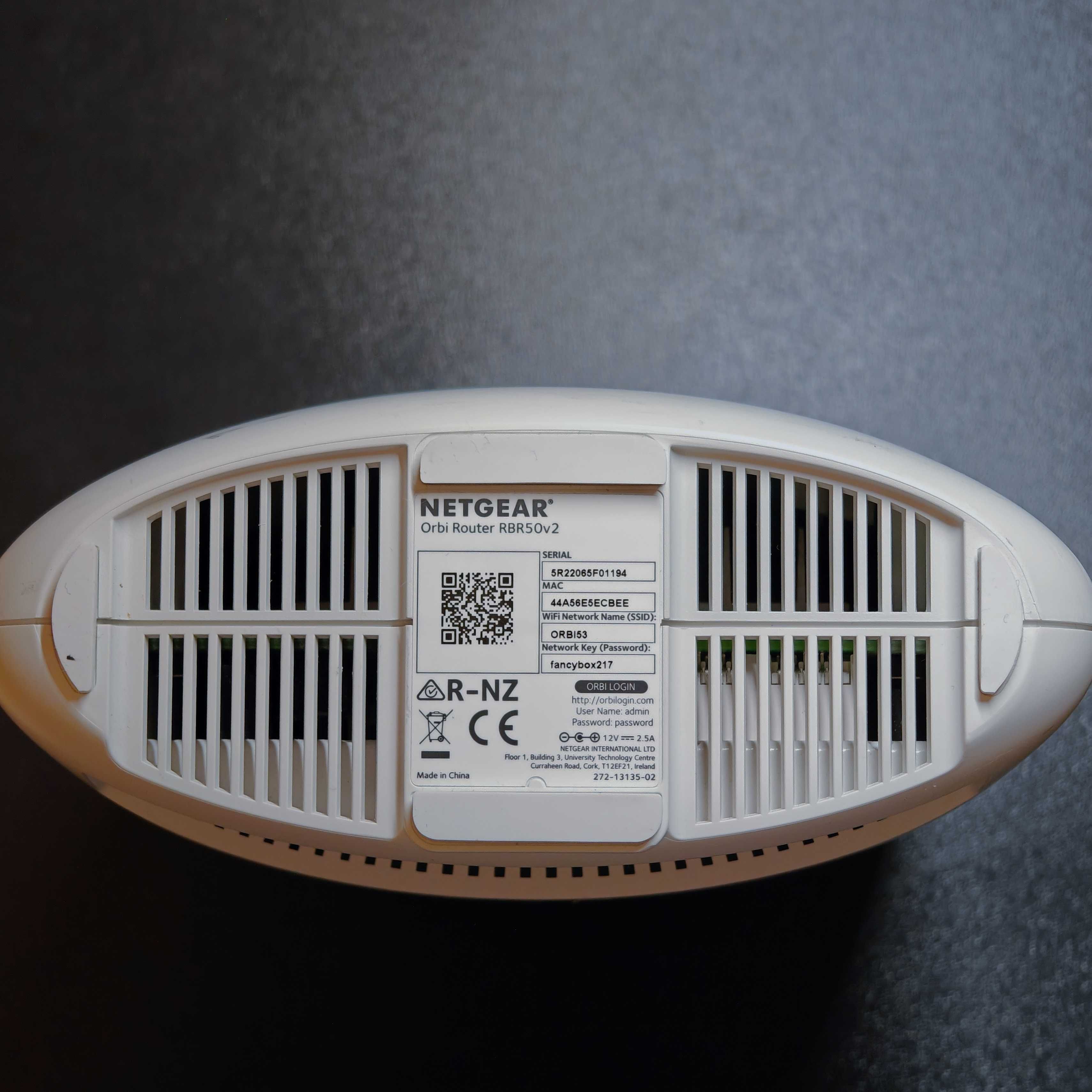 Router Netgear Orbi Router RBR50v2