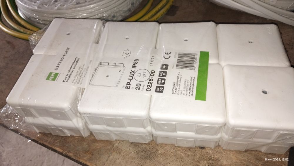 Kabel przewód elektryczny ELPAR YDY 3x1,5 oraz DAMIR 2x1,5