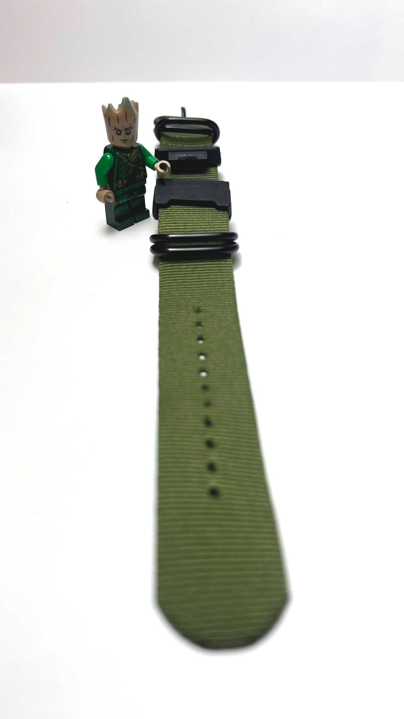 Pasek Nylon Zielony Casio G-SHOCK GA-100 GA-110 GA-120 GA-140 DW5600