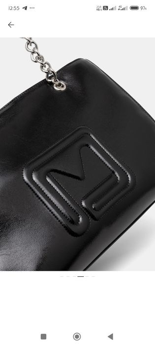 Лаковая сумка Morgan.