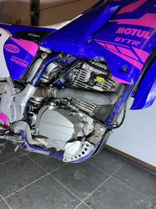 Yamaha yfz 250 swap moretti 250 4t