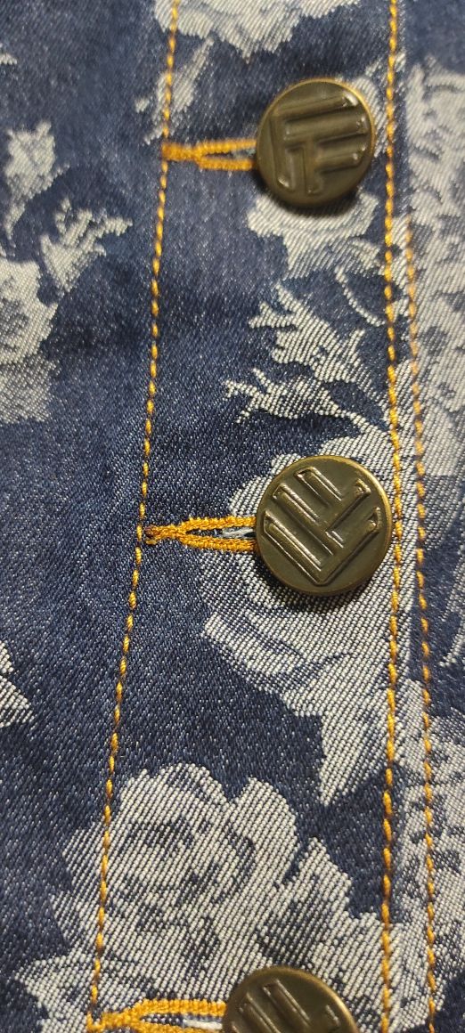 Джинсова спідниця 56 р