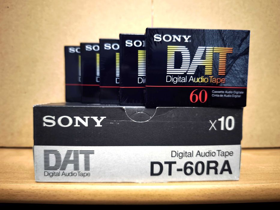 10x Cassetes Sony DAT 60 - Digital Audio Tape