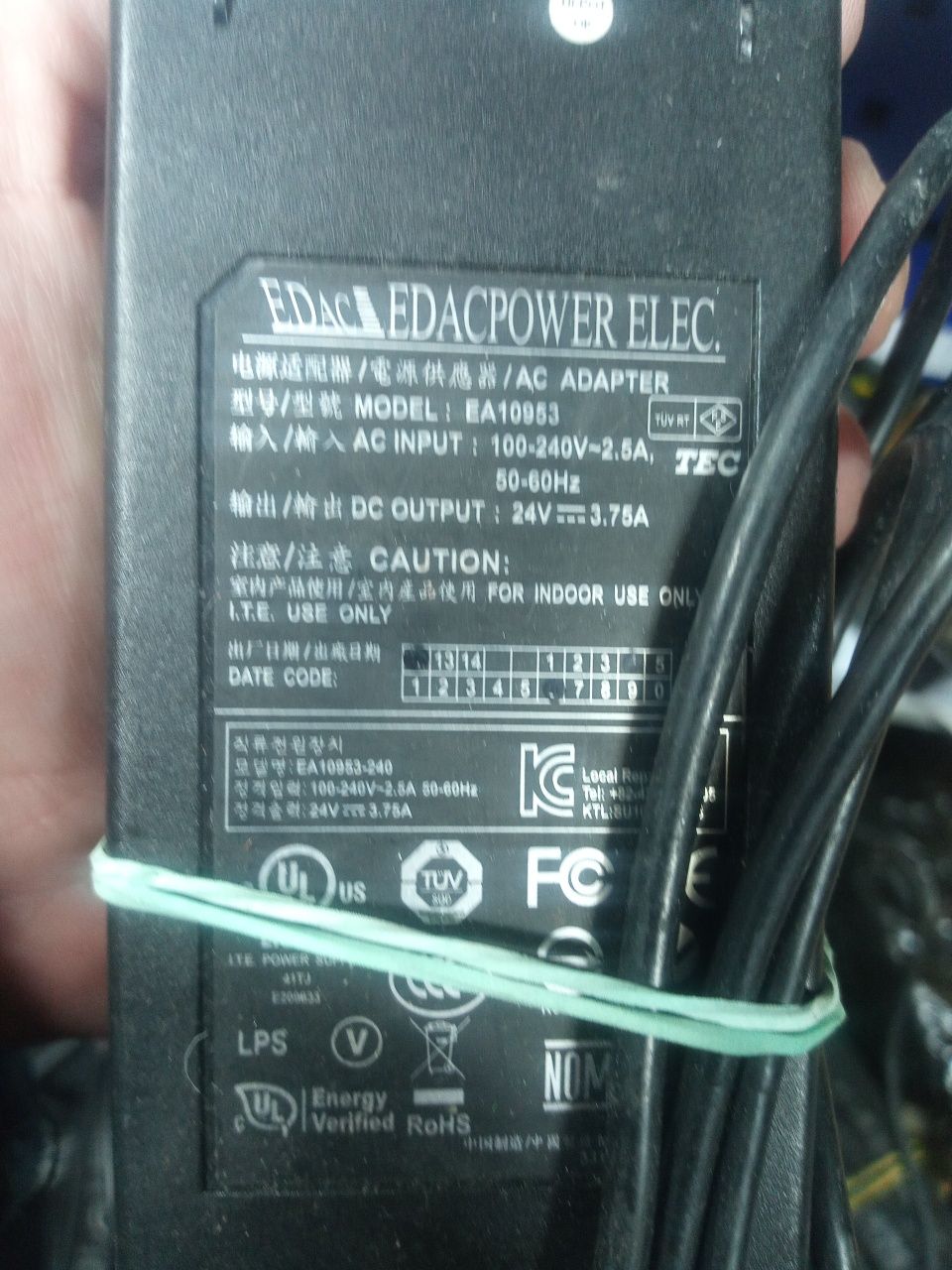 Блок живлення 24V 0.5А 2A 2.5A 2.65A  24В питания