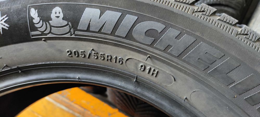 БЕЗ ПРЕДОПЛАТ/Резина/Колеса Michelin 205 55 R16 91H Зима №49