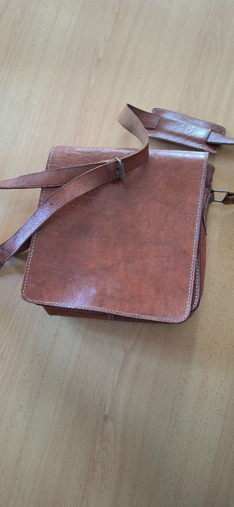 Mala  Carteira de pele  size notebook 14'
