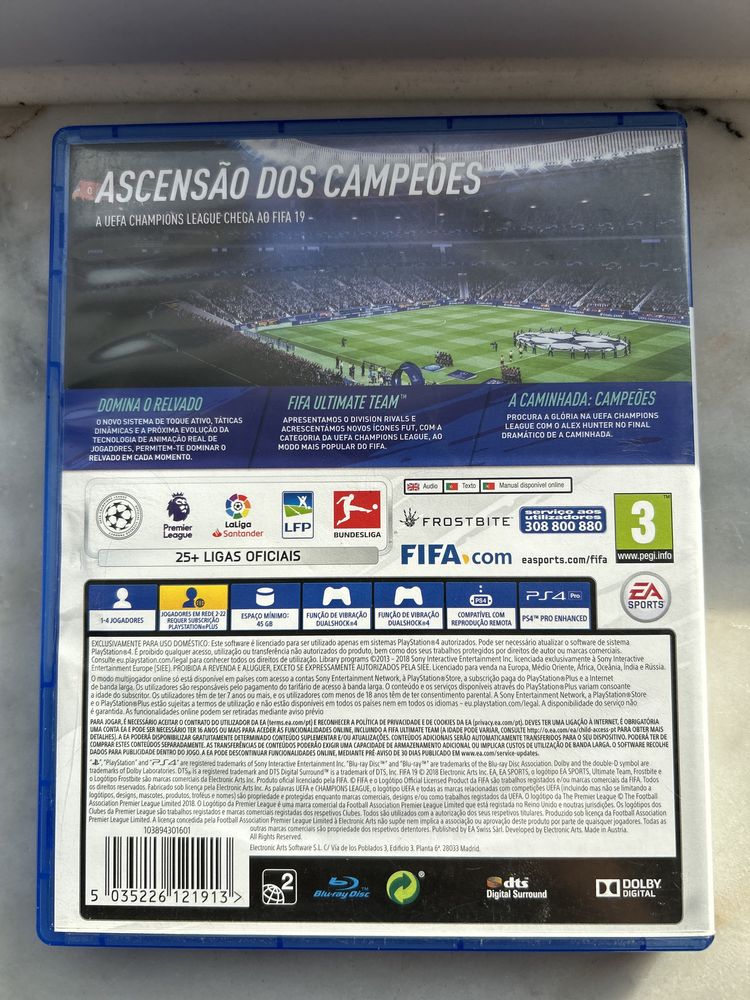 Vendo FIFA19 PS4