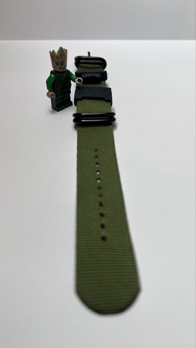 Pasek Nylon Zielony Casio G-SHOCK GA-100 GA-110 GA-120 GA-140 DW5600