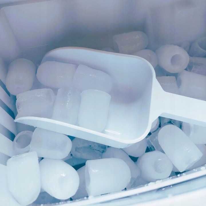 Kostkarka do Lodu Domowa Maszyna do Kostek Lodów Dystrybutor 12kg/24h