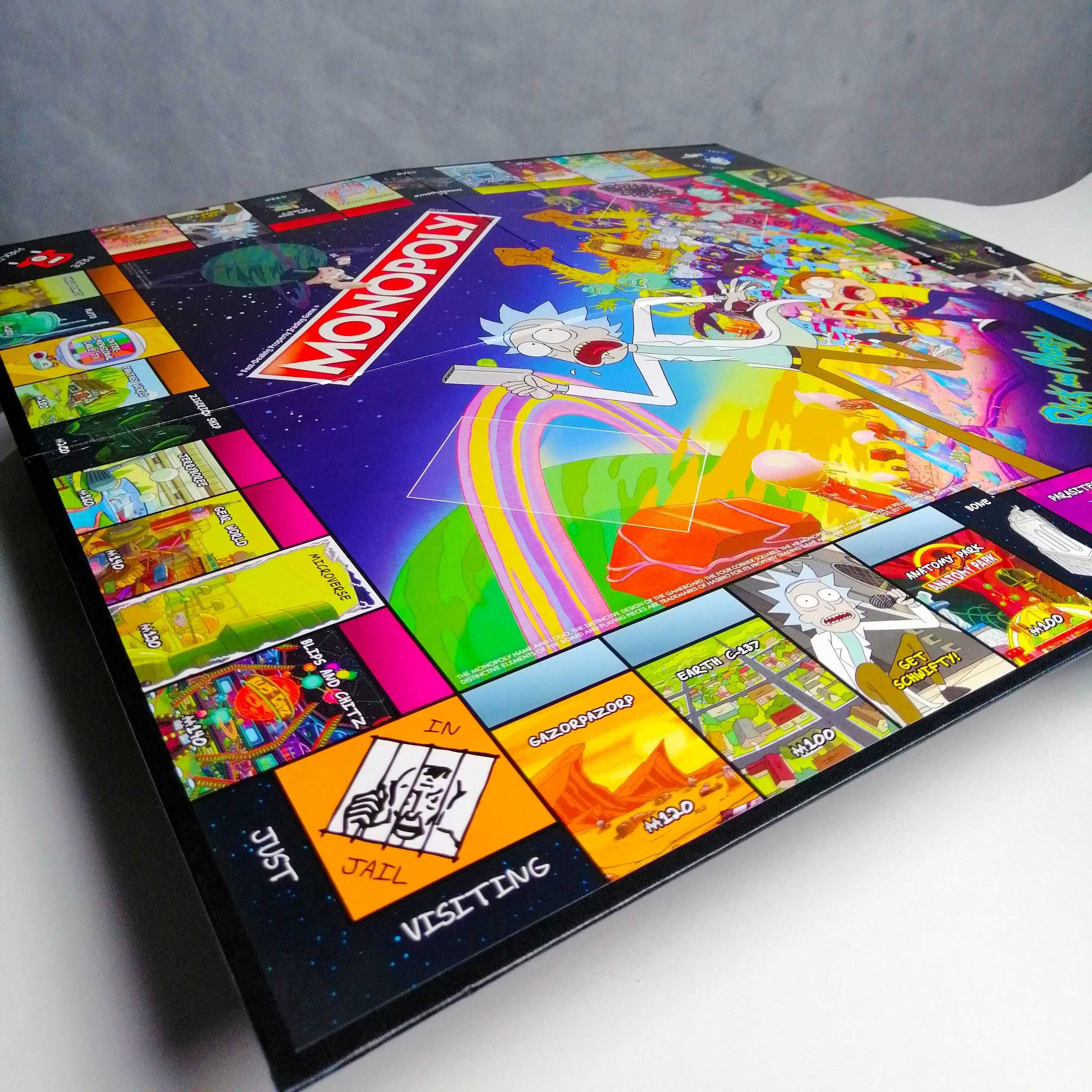 Monopoly: Rick & Morty Edition po ANGIELSKU  [gra planszowa, Hasbro]