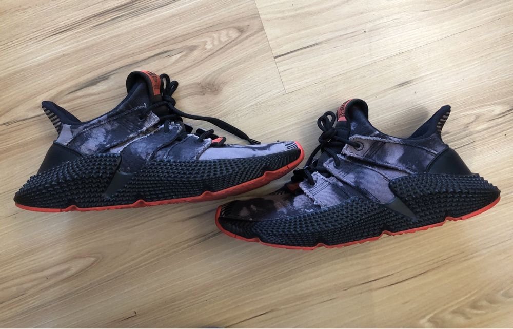 Buty adidas prophere 40 core black/ solar red sportowe meskie