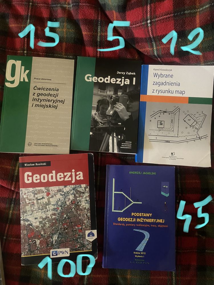 Podstawy geodezji inzynieryjnej (posiadam wiecej kaiazek do geodezji)