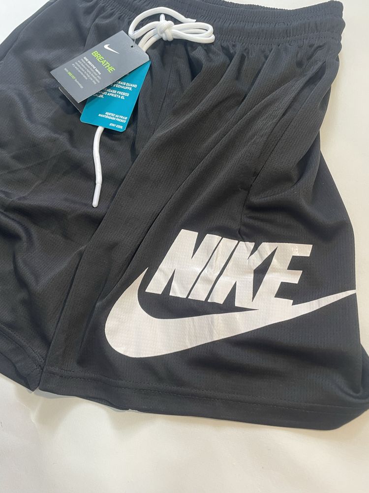 Шорти nike шорти найк big logo swoosh, dri fit tech fleece nsw