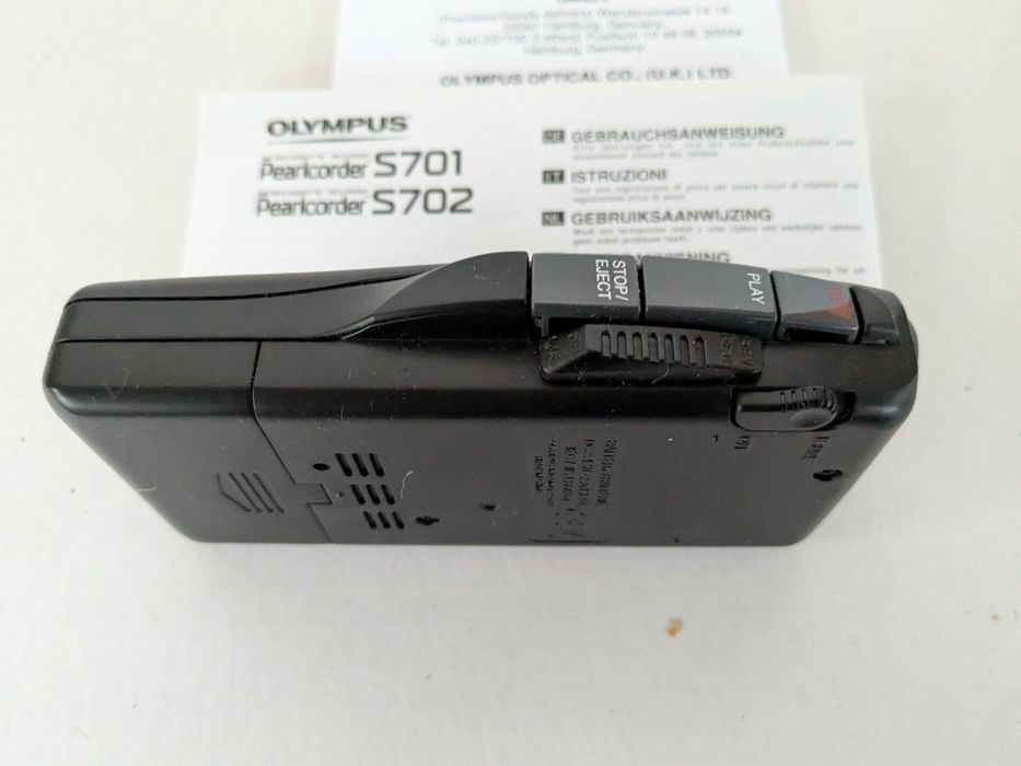 Мікрокасетний диктофон Olympus Pearlcorder S701. Японія.
