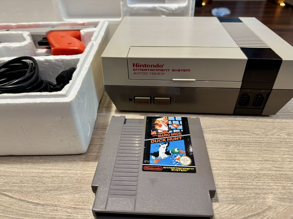 Nintendo Entertaiment System Action Set NES 1985