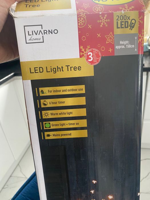 Choinka kwiatki świąteczna ozdoba do ogrodu do domu drzewko