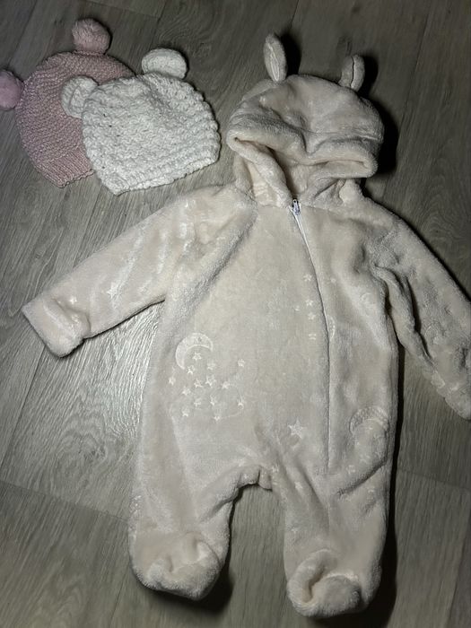 Флісовий чоловічок + 2 шапочки