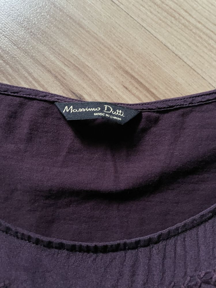 Jedwabna blyzka Massimo Dutti
