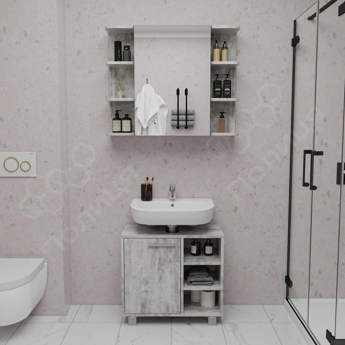 Меблі у ванну стелаж пенал під пральну машину