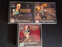 Zestaw gier tomb raider na PlayStation 1 ps1 psx