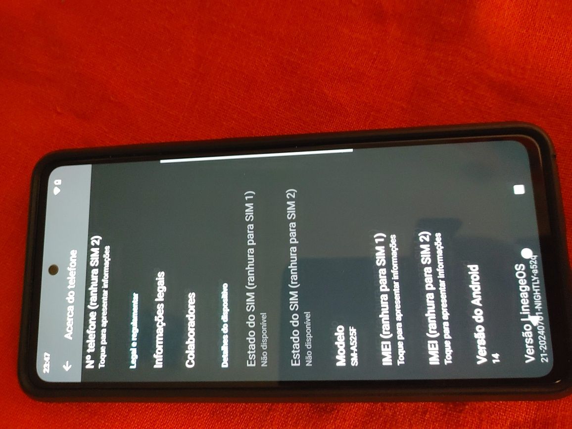 Smartphone Samsung a52. 128gb e 6gbram. Android 14