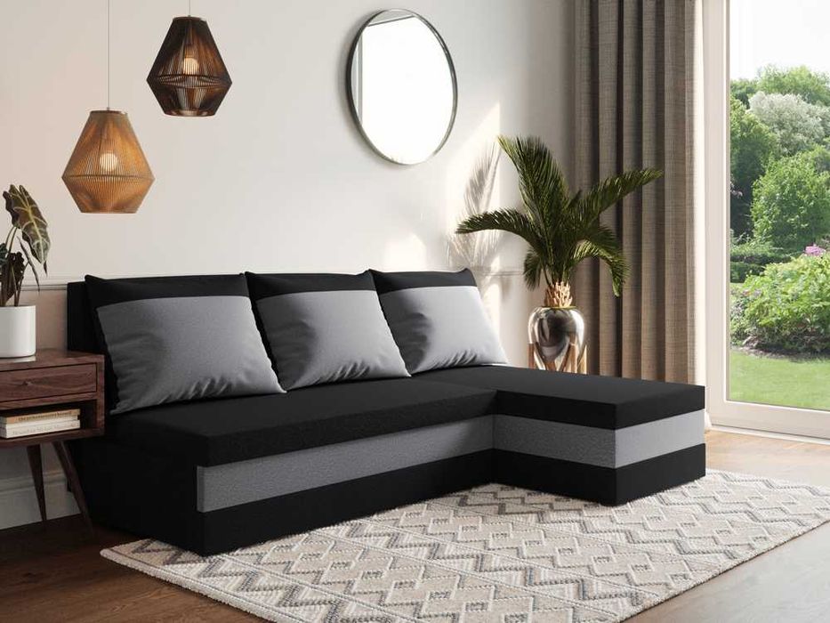 Narożnik z funkcją spania HUGO / Raty / Szybka dostawa!