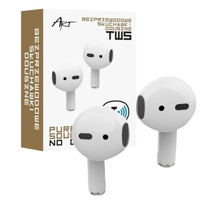 Bezprzewodowe słuchawki bluetooth douszne TWS z mikrofonem AP-TW-B1