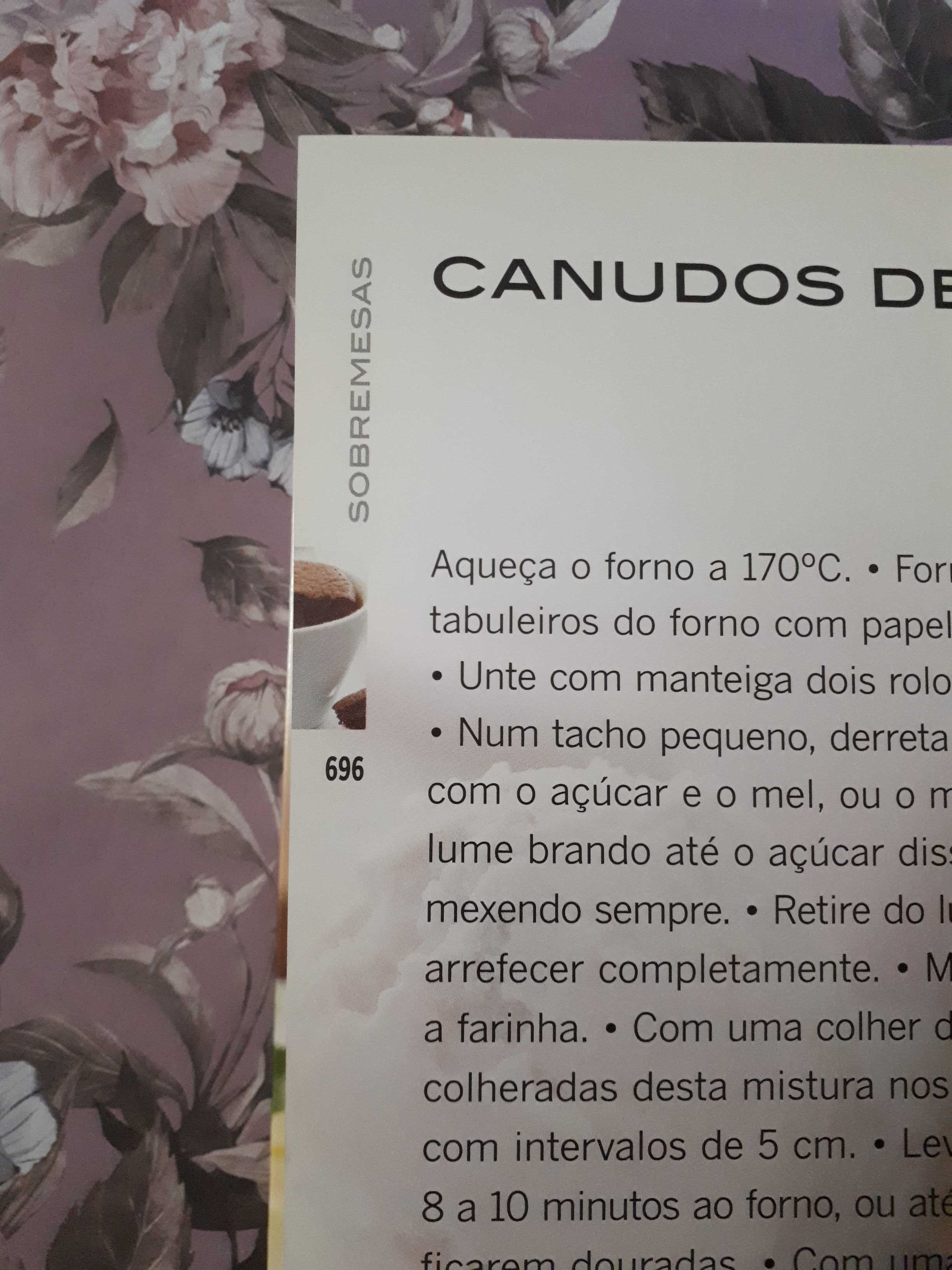 Livro de receitas "Com 5 coisas apenas"