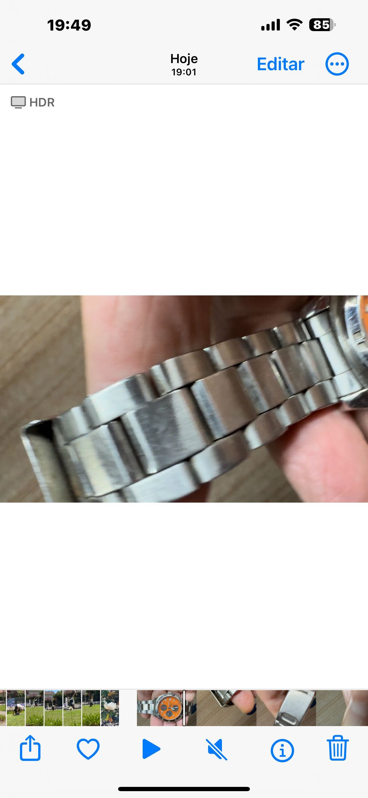 Relógio SEIKO cronometro a funcionar a funcionar na perfeição