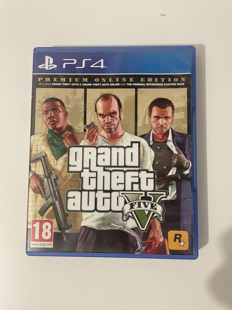 Capa Grand Theft Auto 5 PS4