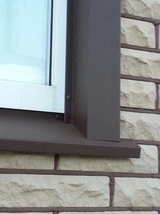 Отливы для окон и крыш из металла под заказ