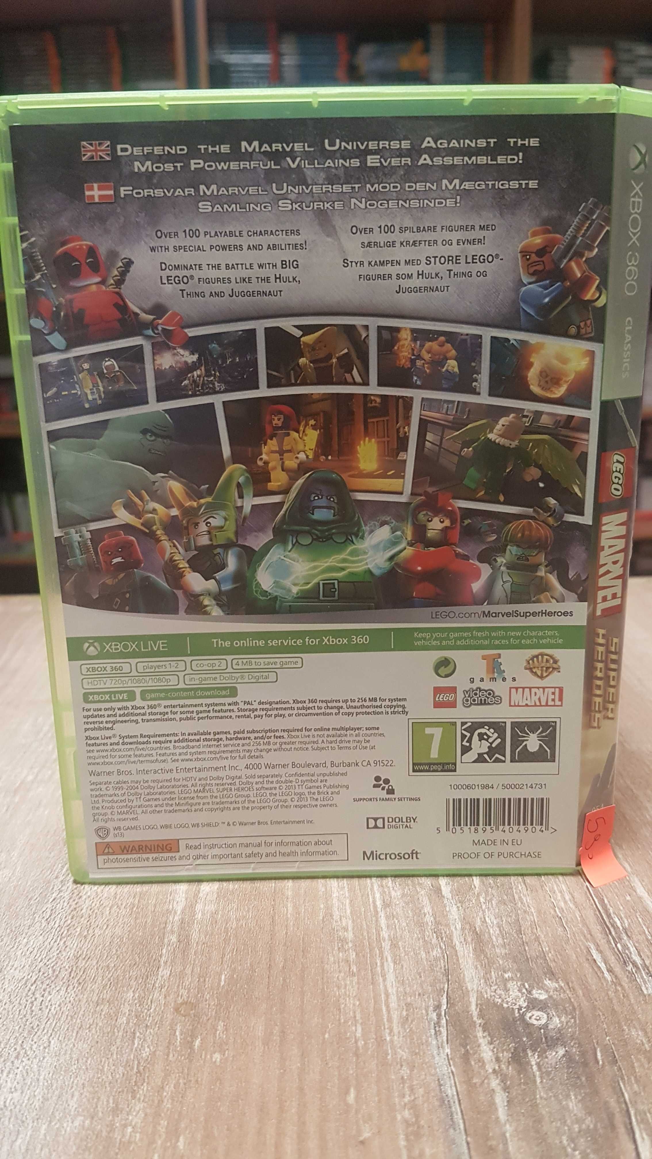 LEGO Marvel Super Heroes XBOX 360 Sklep Wysyłka Wymiana