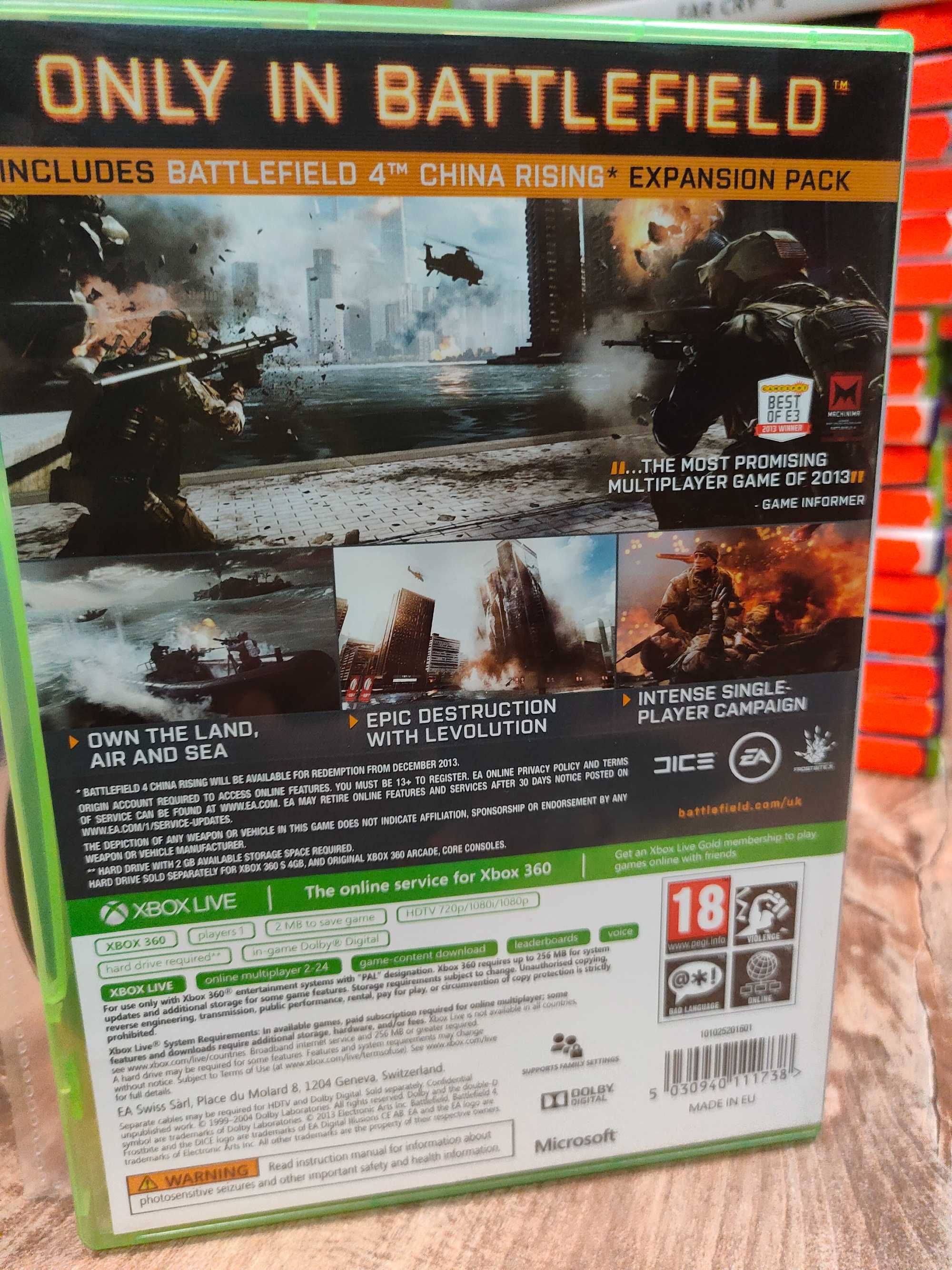 Battlefield 4 XBOX 360, Sklep Wysyłka Wymiana