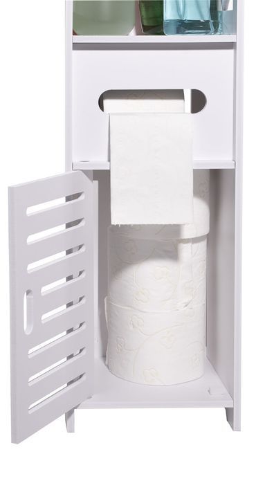 Organizer Uchwyt Na Papier Szafka łazienkowa słupek 120cm