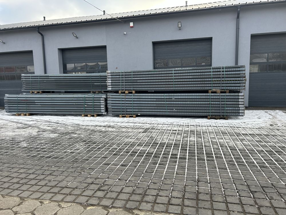 Regały magazynowe paletowe przemysłowe dexion magazyn hala H600cm hurt