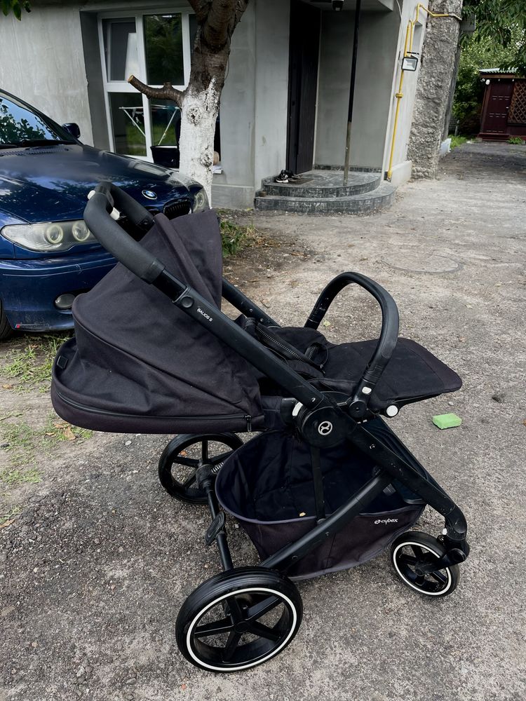 Cybex Balios S Lux Deep Black 2в1