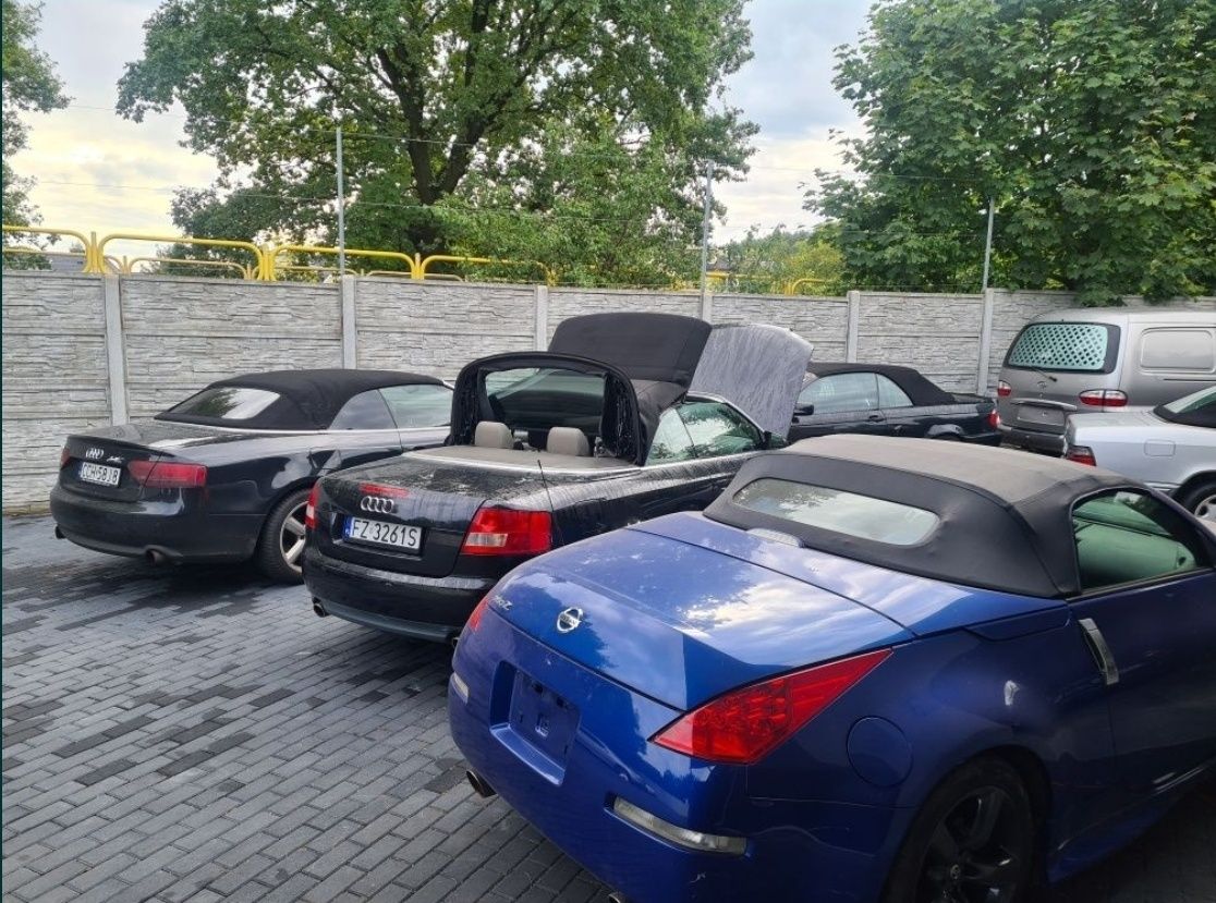 Naprawa Cabrio Audi Alfa Nissan Mercedes Opel BMW Volkswagen Volvo
