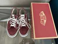 Buty Vans bordowe 44,5 wkladka 29 cm