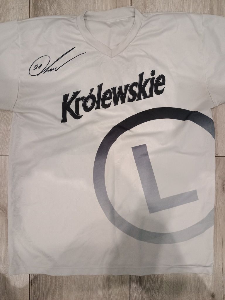 Koszulka Legia Warszawa królewskie uzywana